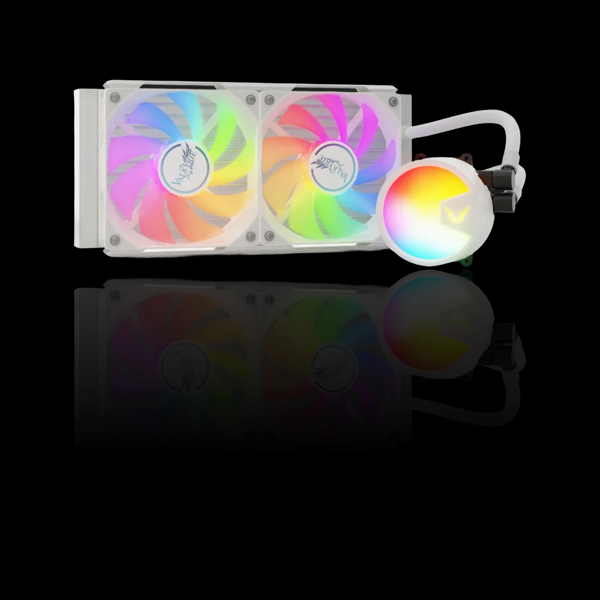 VALKYRIE A240 AIO CPU LIQUID COOLER, White