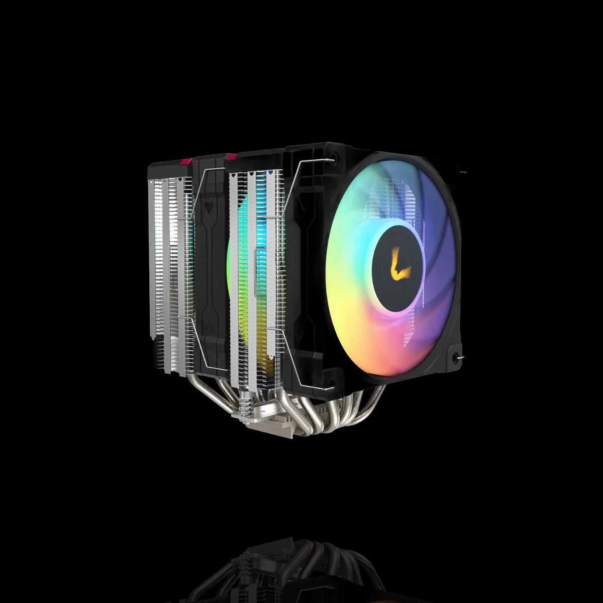 Valkyrie Vind 125 DL CPU Air Cooler, Black