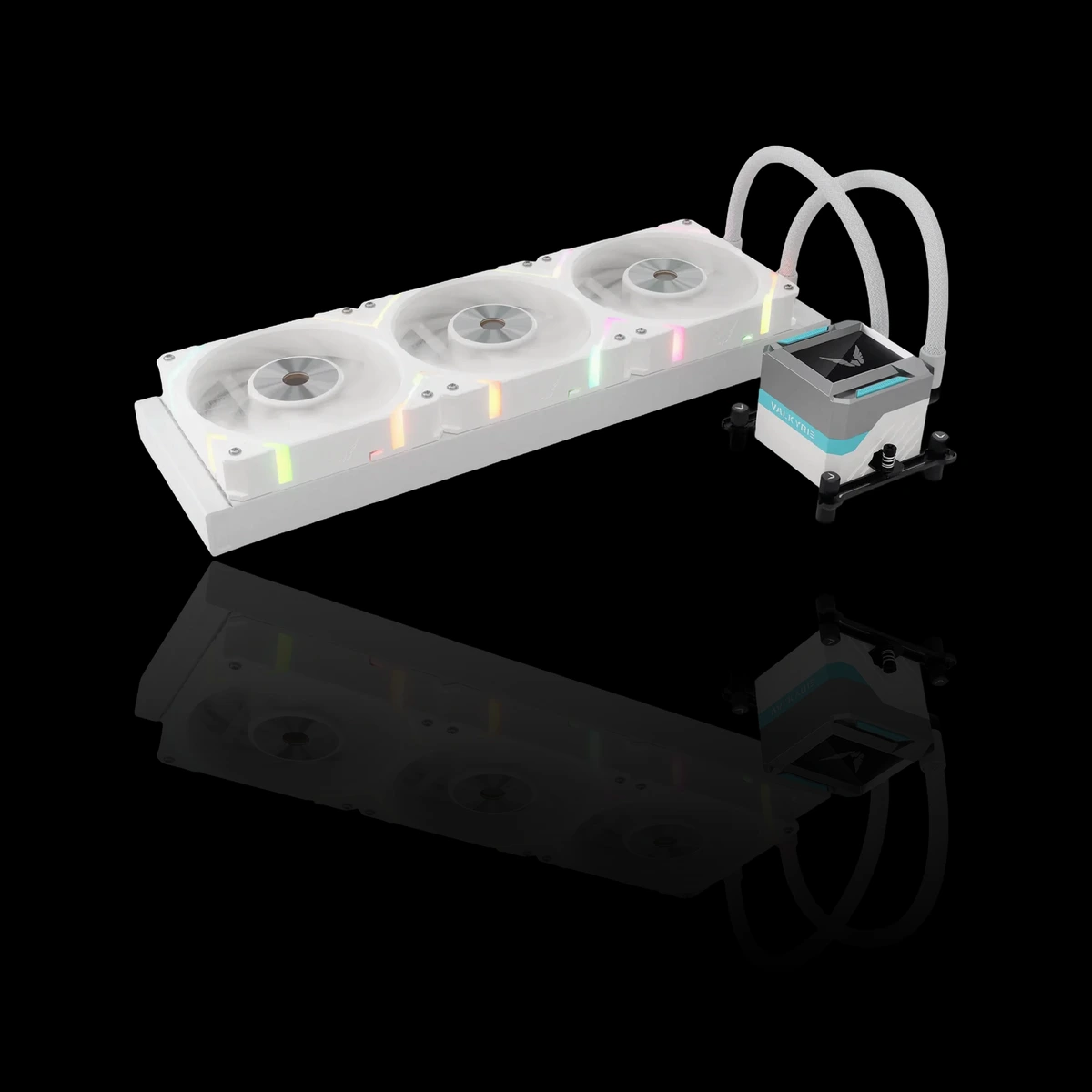 VALKYRIE SYN 360 ARGB AIO LIQUID COOLER, White