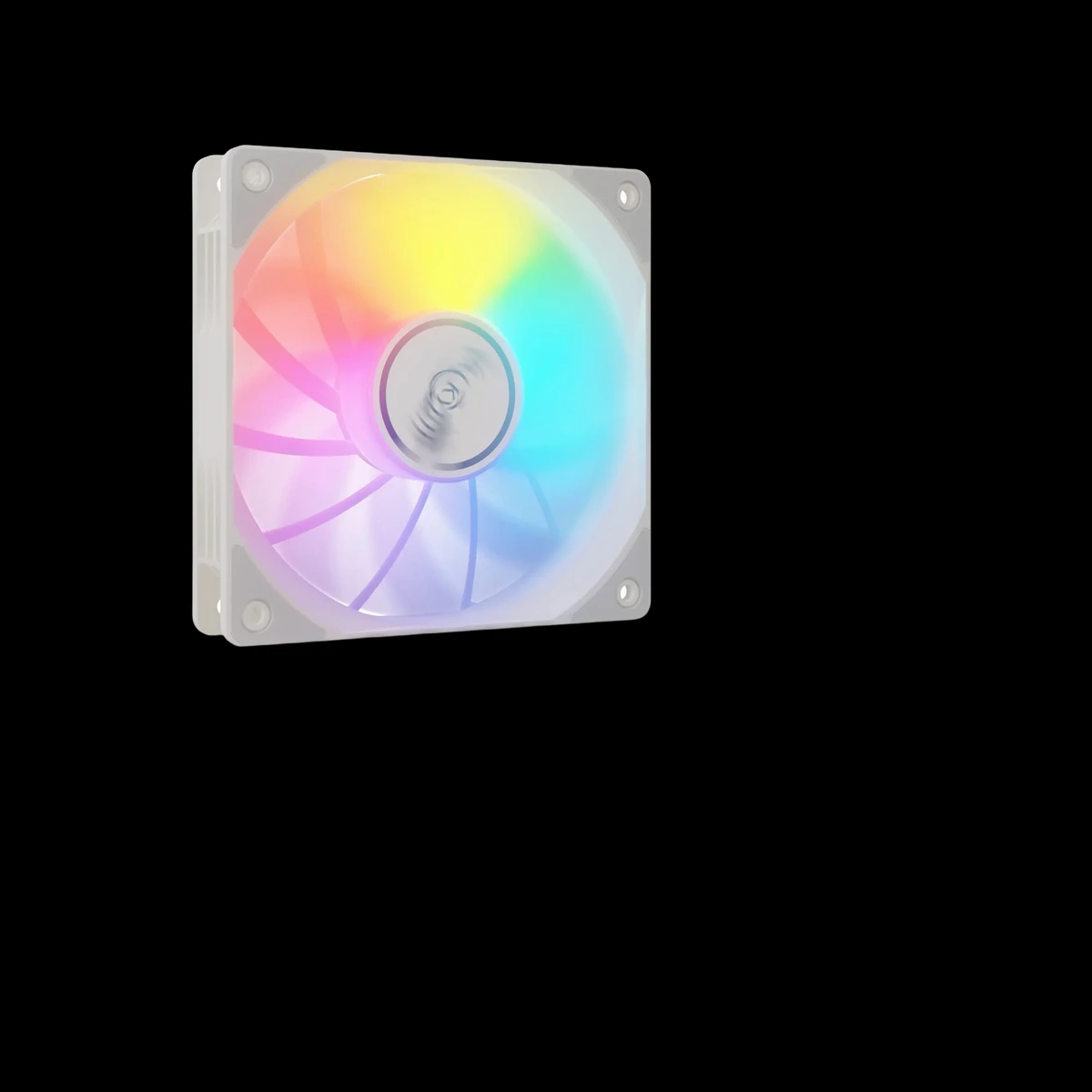 VALKYRIE V12 REVERSE ARGB 120mm FAN, White