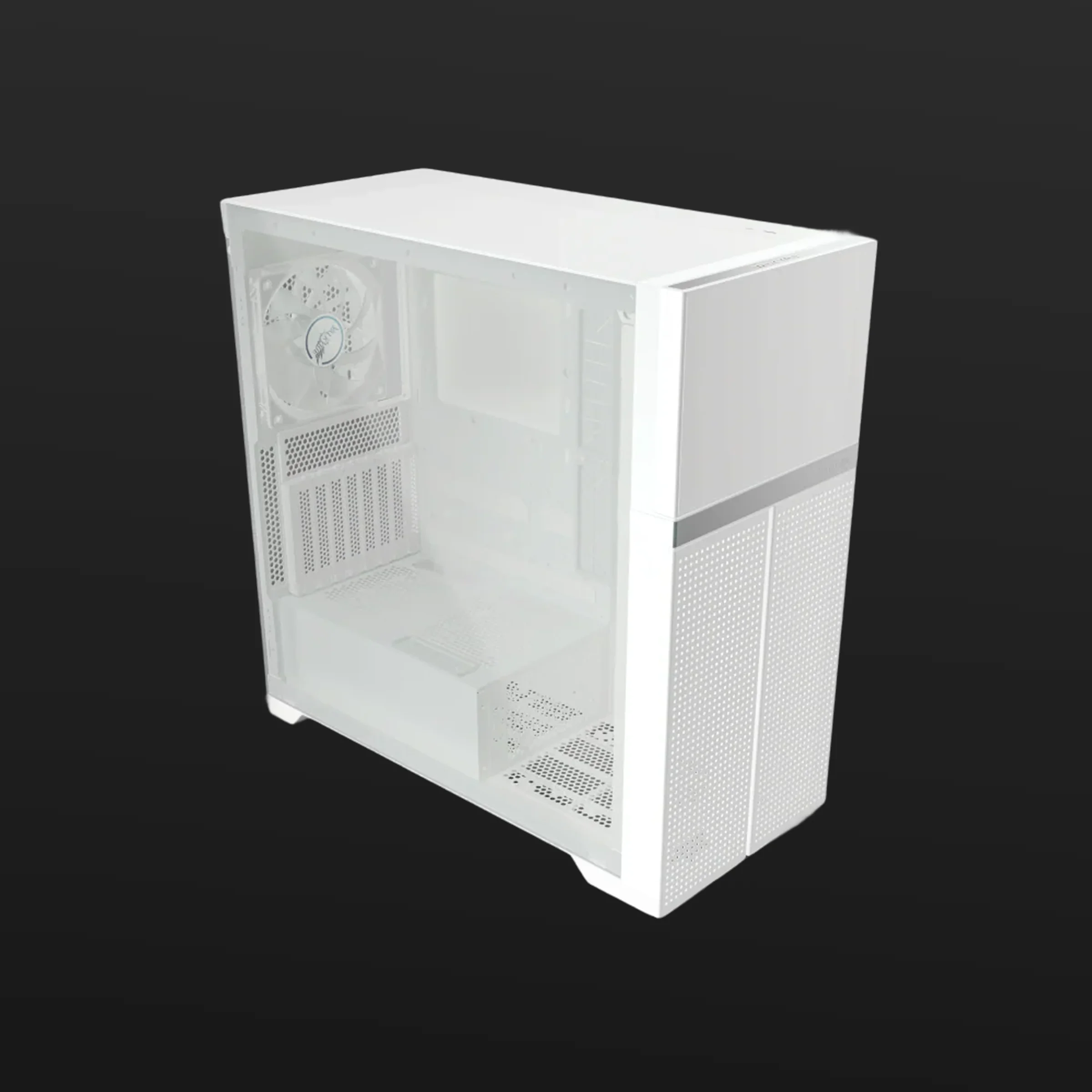 VK-02 LITE MID TOWER ATX PC Case, White