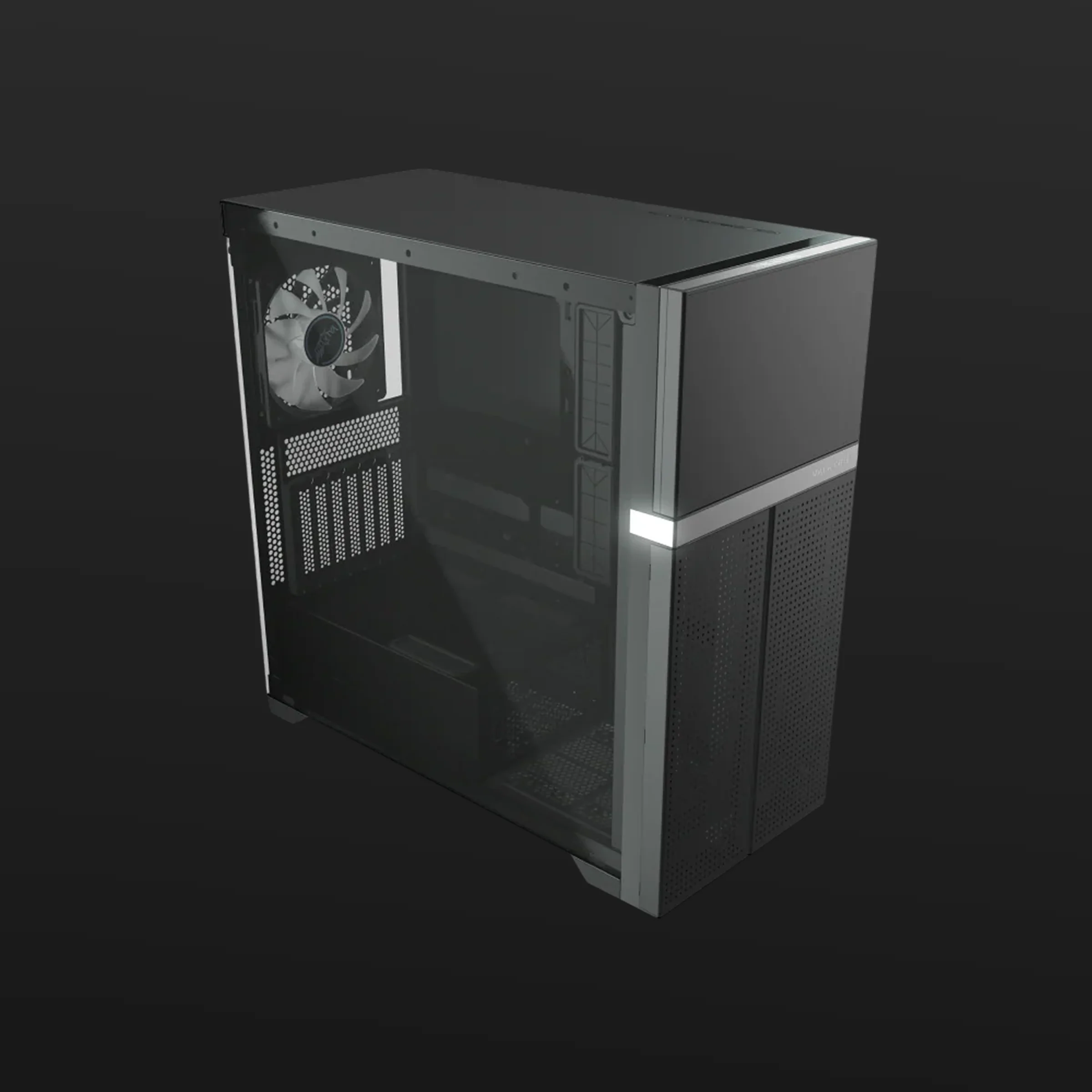 VALKYRIE VK-02 LITE MID TOWER ATX PC Case, Black