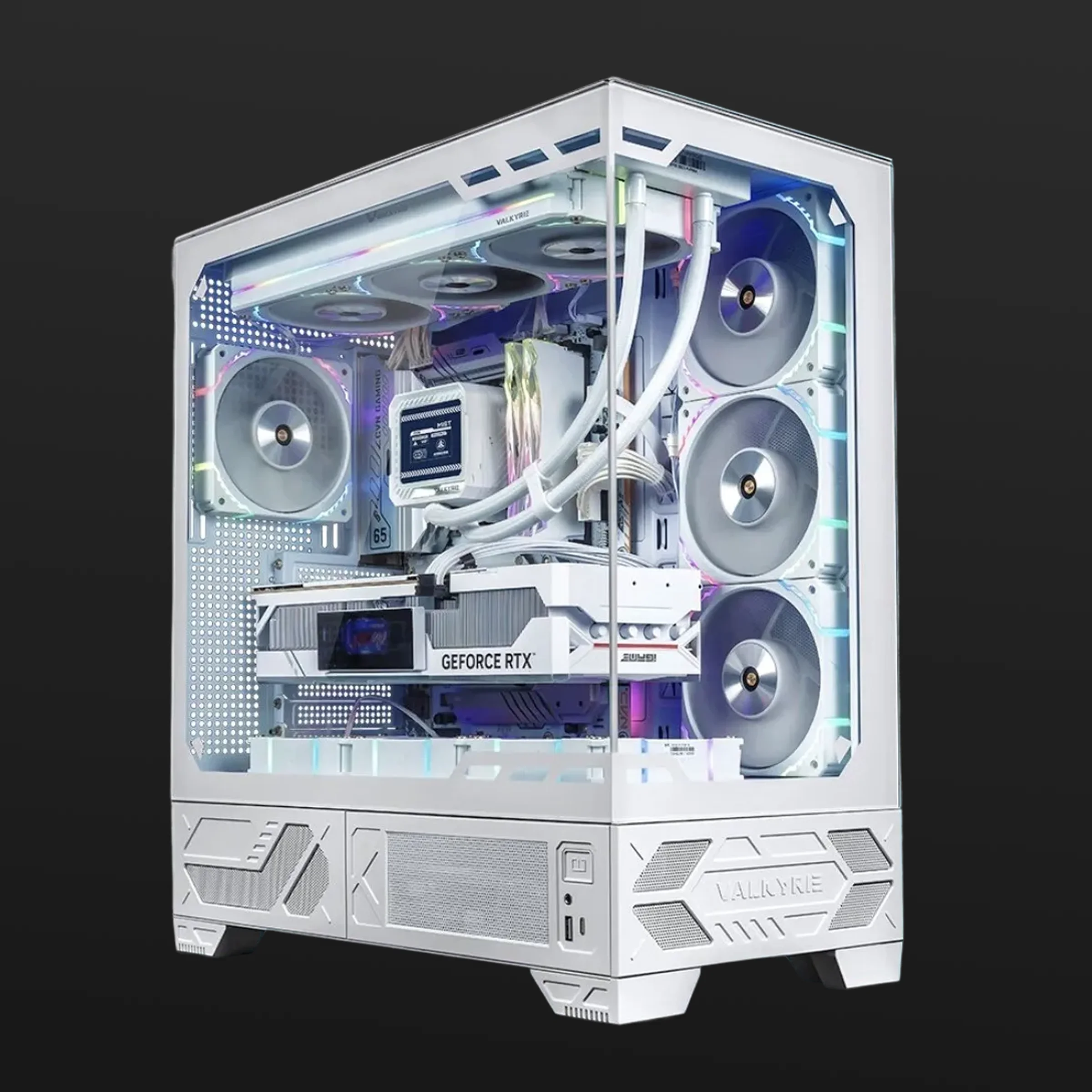 VALKYRIE VK-03 LITE MID TOWER ATX PC Case, White
