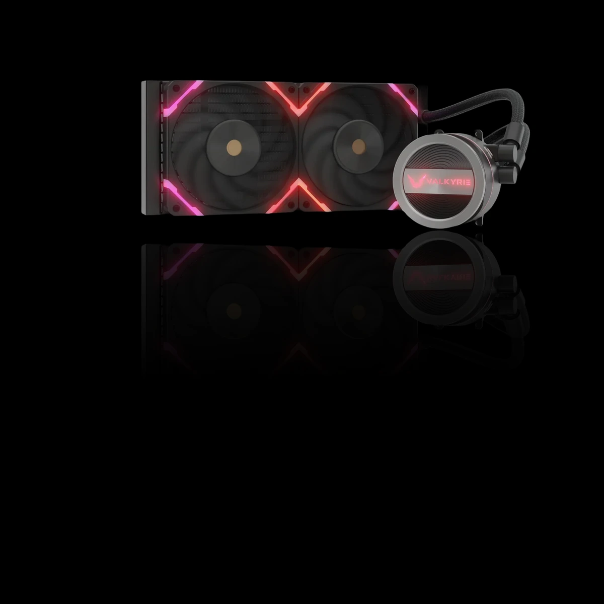 VALKYRIE DRAGONFANG 240 RGB AIO LIQUID COOLER