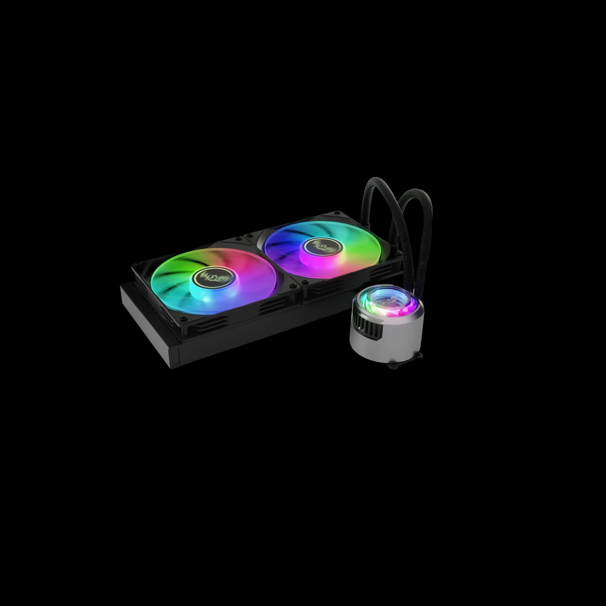 VALKYRIE JARN 280 AIO LIQUID COOLER, Black
