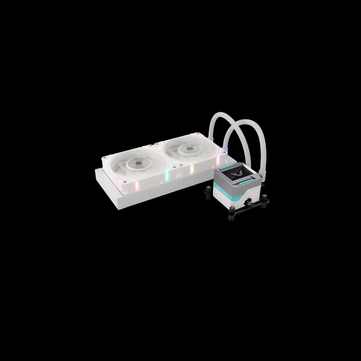 VALKYRIE SYN 240 ARGB AIO LIQUID COOLER, White