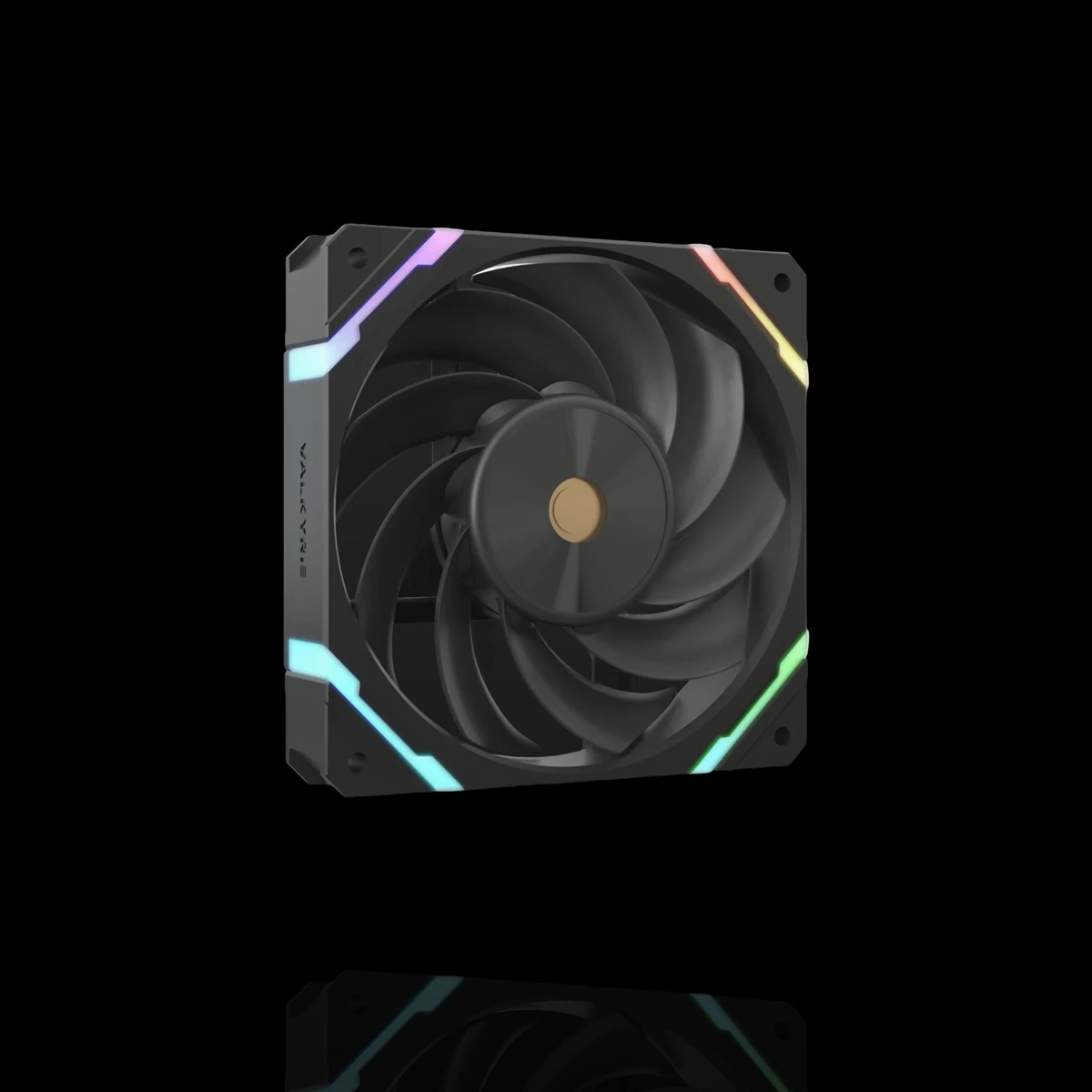 VALKYRIE X12 REVERSE ARGB 120mm FAN, Black